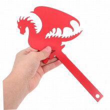 Drapeau décoratif vertical en métal pour boîte aux lettres Dragon (1 pièce)