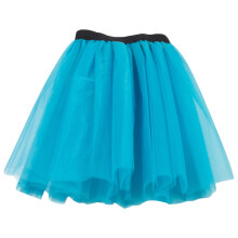Gonna tutù da bambina in tulle elasticizzato a tre strati, ideale per il balletto.