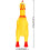 Rubber Chicken Toy Yellow Squeaking 6-Pack 2