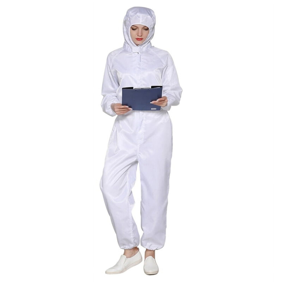 Protective Hood Coverall Suit Dust-Proof Anti-Static 913466925957