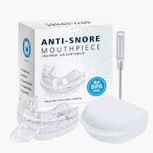 Anti-Snoring Mouth Guard Moldable BPA-Free Silicone 1 Piece