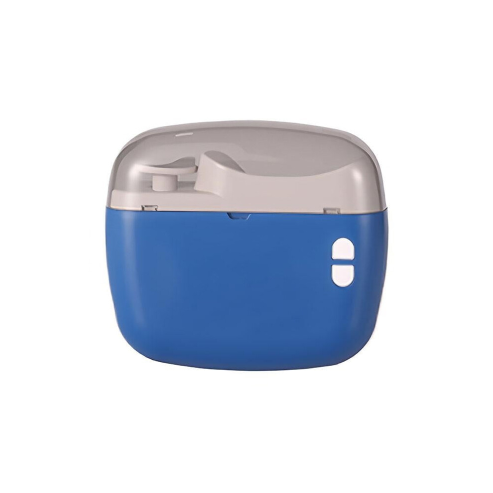 Electric 2-Speed USB Rechargeable Nail Clipper and File Blue