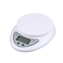 Kannettava LED-digitaalivaaka Tarkkuus 0,1 g, kapasiteetti 5 kg