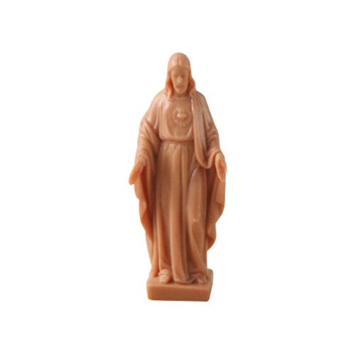 Statue de Jésus en résine, Sacré-Cœur, 7,6 cm