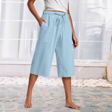 Lässige, lockere Sommer-Shorts für Damen mit Taschen