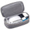 Grey pencil case for school and office use 2