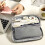 Grey pencil case for school and office use 5