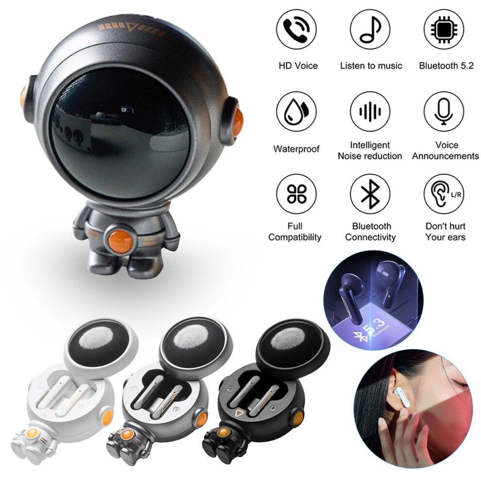 Skegnu Wireless Earbuds Bluetooth 5.3 Astronaut Design 900881941877