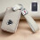 Car Key Cover for Volvo S90 White 1 pc 1