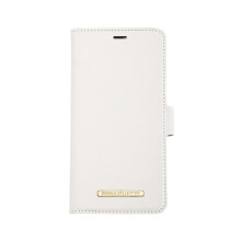 Capa Onsala para celular, modelo Saffiano White - compatível com iPhone 11 Pro Max, na cor branca.