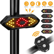 Smart Bike Rear Light 100LM USB Rechargeable Waterproof