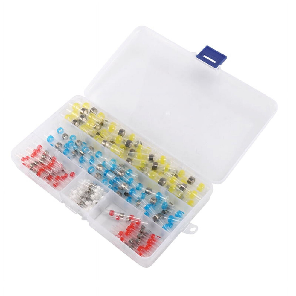Heat Shrink Butt Connectors With Solder 130 Pcs 946140636269