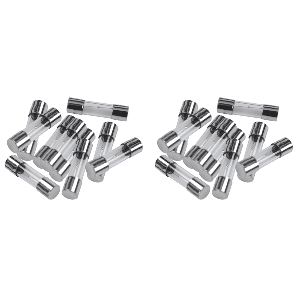 250V 3A Slow Blow Glass Fuses 5X20mm 20 Pcs 946140631028