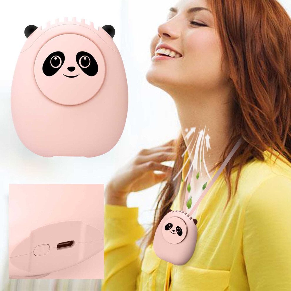 Zkccnuk Portable Neck Fan Usb Rechargeable 946140638782