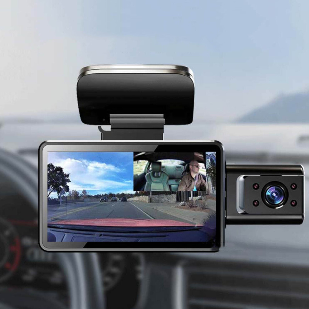 Cevemin Dash Cam Front And Rear 1080P 3-Inch Ips 972745070467