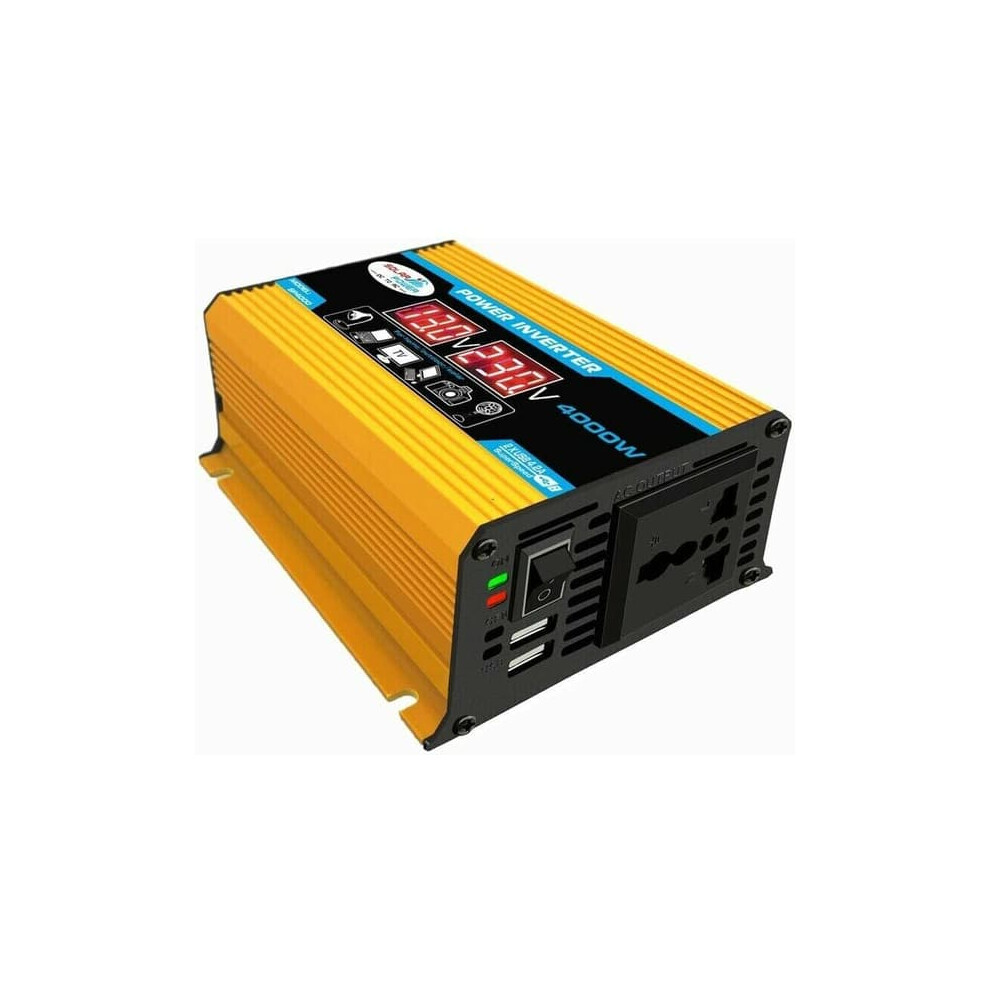 12V To 220V/110V Inverter 300W With Dual Voltage Display 940684212903