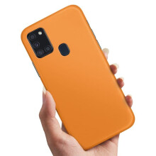 Samsung Galaxy A21s case orange