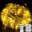 LED Rope Lights Battery Powered 39ft 100 LEDs Warm White 1