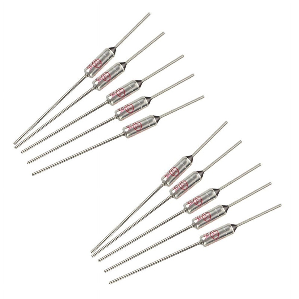 Thermal Fuse 185C 250V 10A 10 Pcs 946140630410