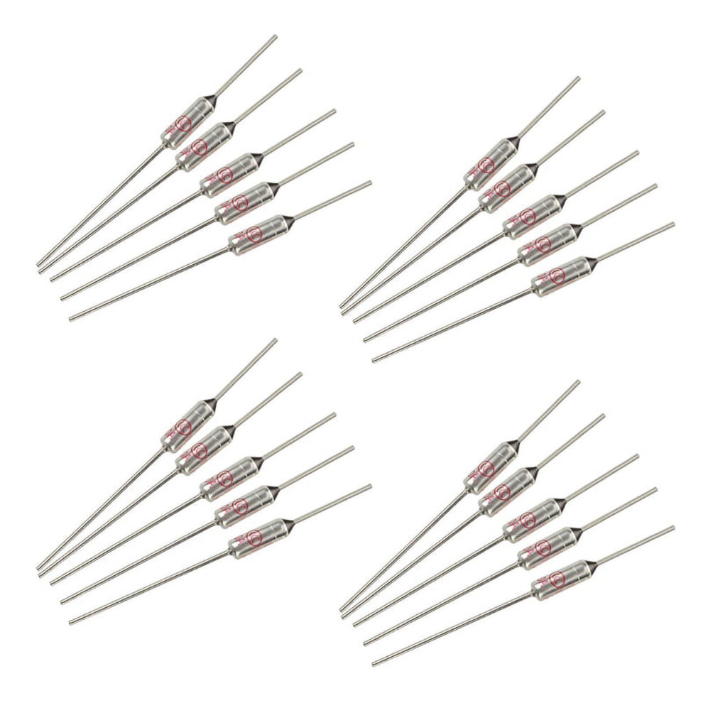 Thermal Fuse 185C 250V 10A 20 Pcs 946140630359