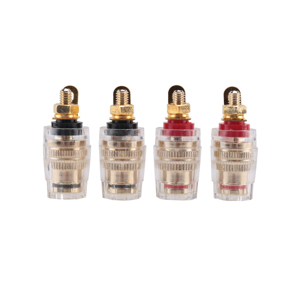 Amplifier Speaker Terminal Binding Post 4Mm 4-Piece 946140637846