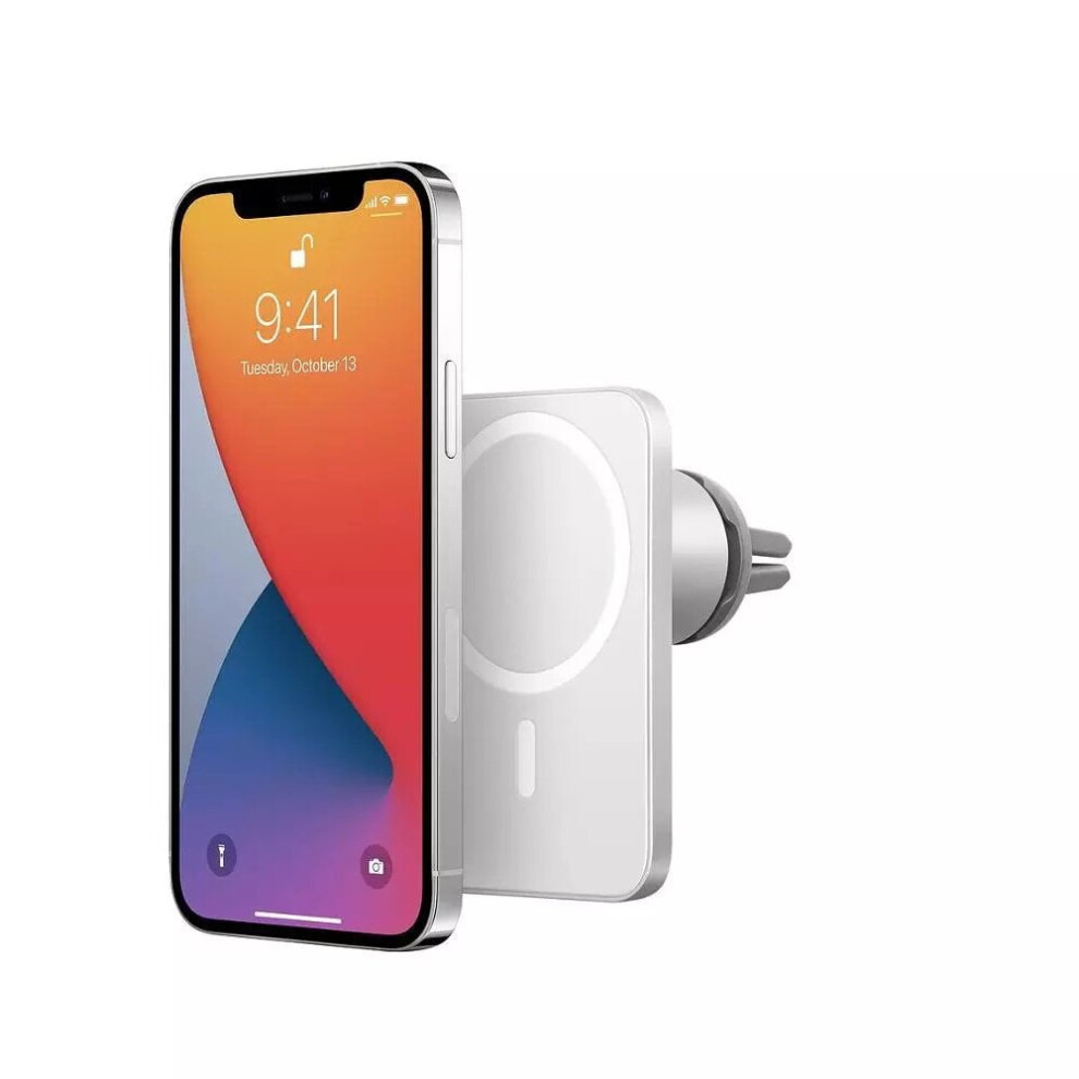 Magsafe Car Mount Wireless Charger For Iphone 14/13 Pro Max 900881940269