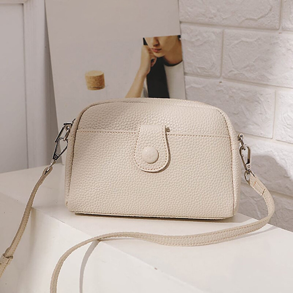 ZKCCNUK minimalist cosmetic bag leather 1 pc
