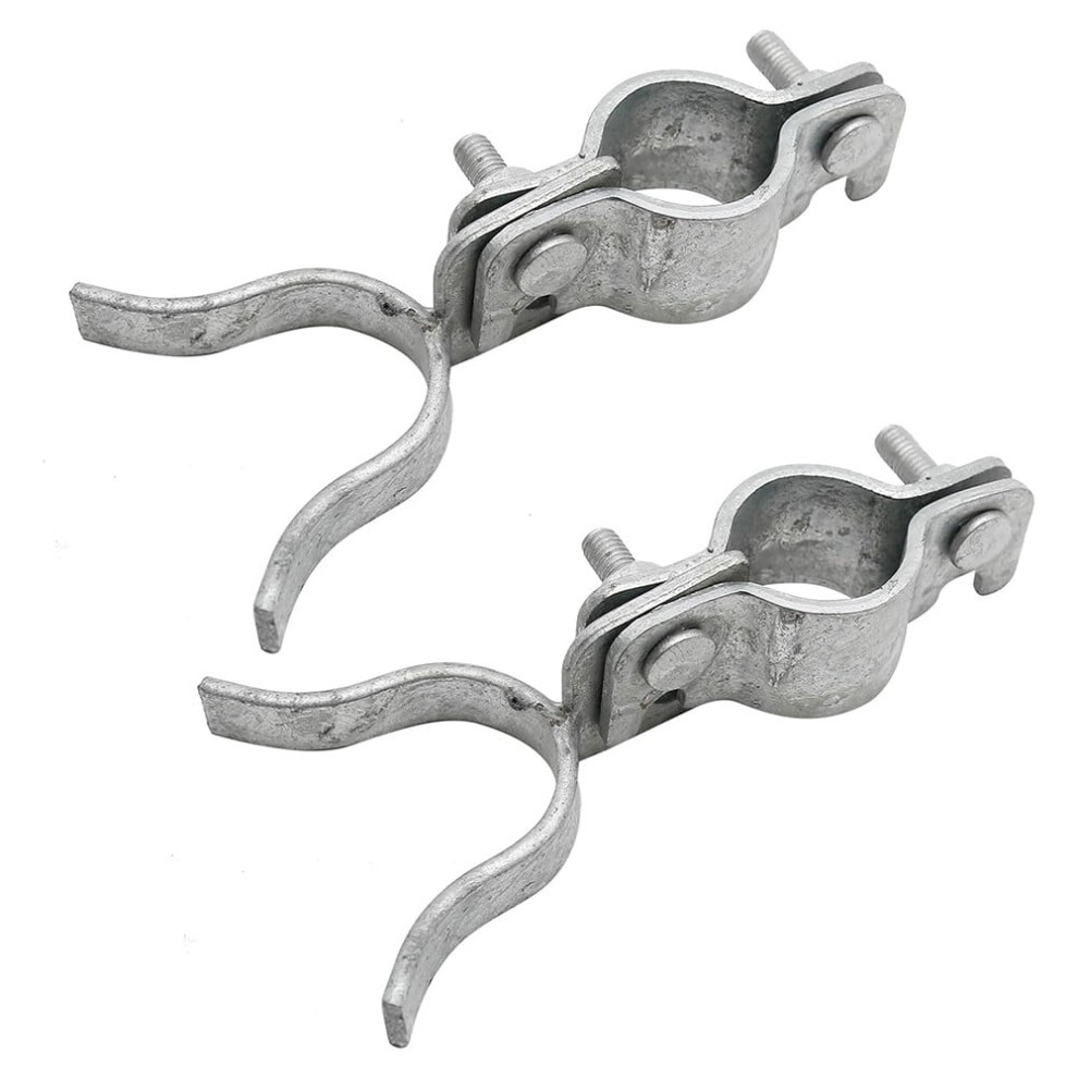 Chain Link Fence Gate Latch With Padlock Hole 2 Pcs 972745071358