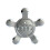 Audi hubcaps 134mm five-prong concave grey 4-pack 1
