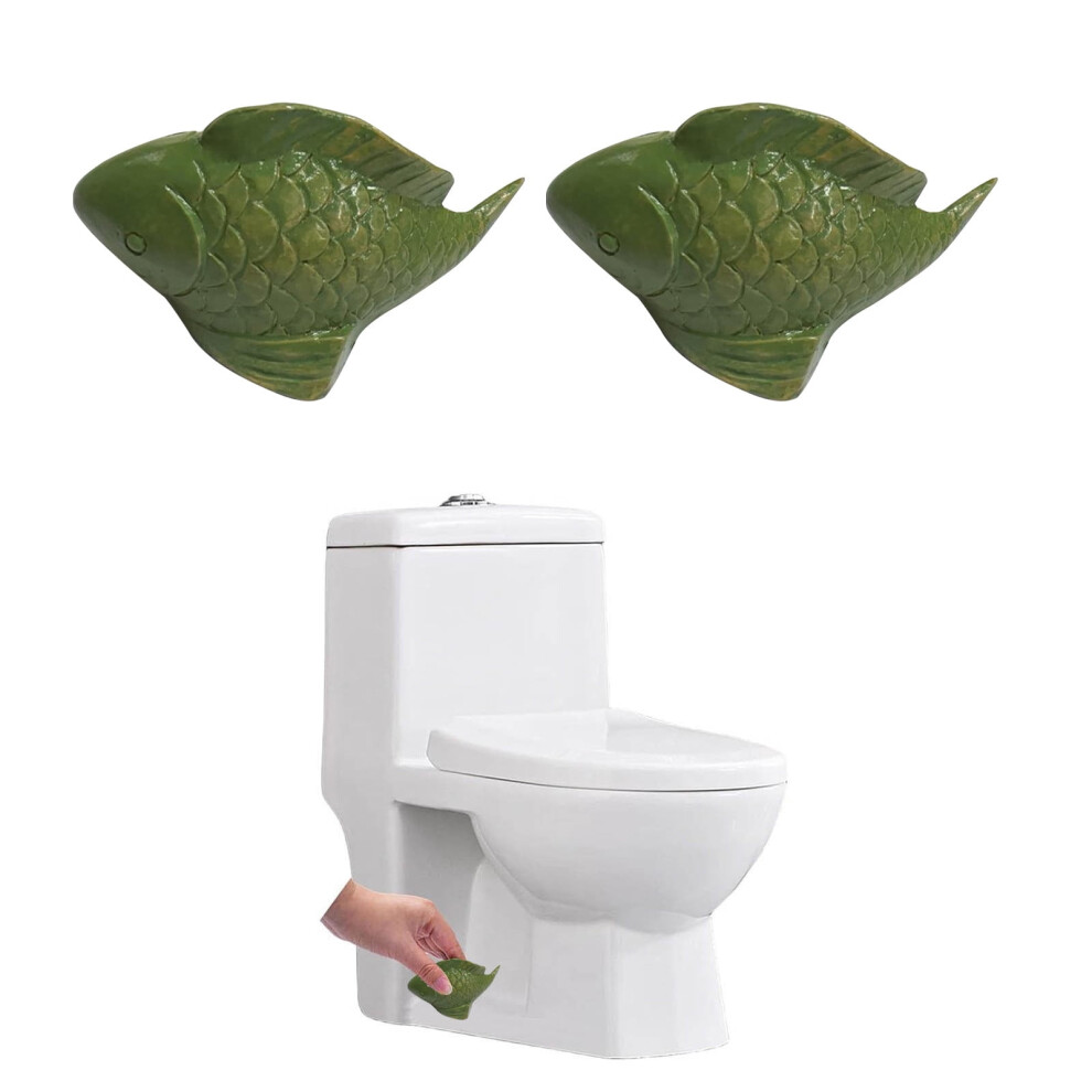 Ceramic Bird Toilet Cover With Bolt Caps, Universal Fit 972745084808