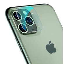 Ag luí le Cosaint Lionsa Ceamara iPhone11Pro Max Gloine Tempered 0.2mm Trédhearcach