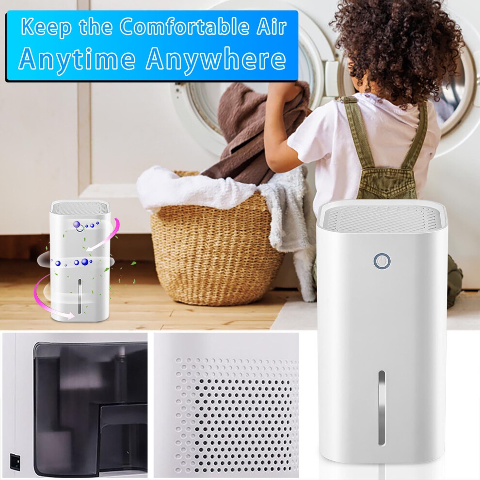 Zkccnuk Portable Dehumidifier For Home 12L/Day 946140634920