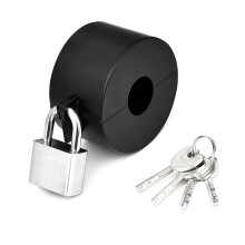 BAMILL door handle lock cover to disable knob or faucet