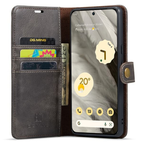 DG.MING Pixel 8 2-in-1 magnetic case grey 1