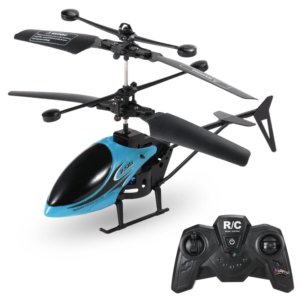 Carevas Rc Helicopter Mini Remote Control Toy Blue 972745073123