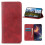 Genuine Leather Nokia 3.4 Case Red 1