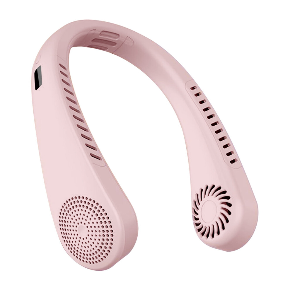 Zkccnuk Led Usb Neck Fan Silent Portable 1Pc 946140638461