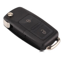 VW Golf car key replacement black 2-button