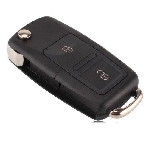 VW Golf car key replacement black 2-button