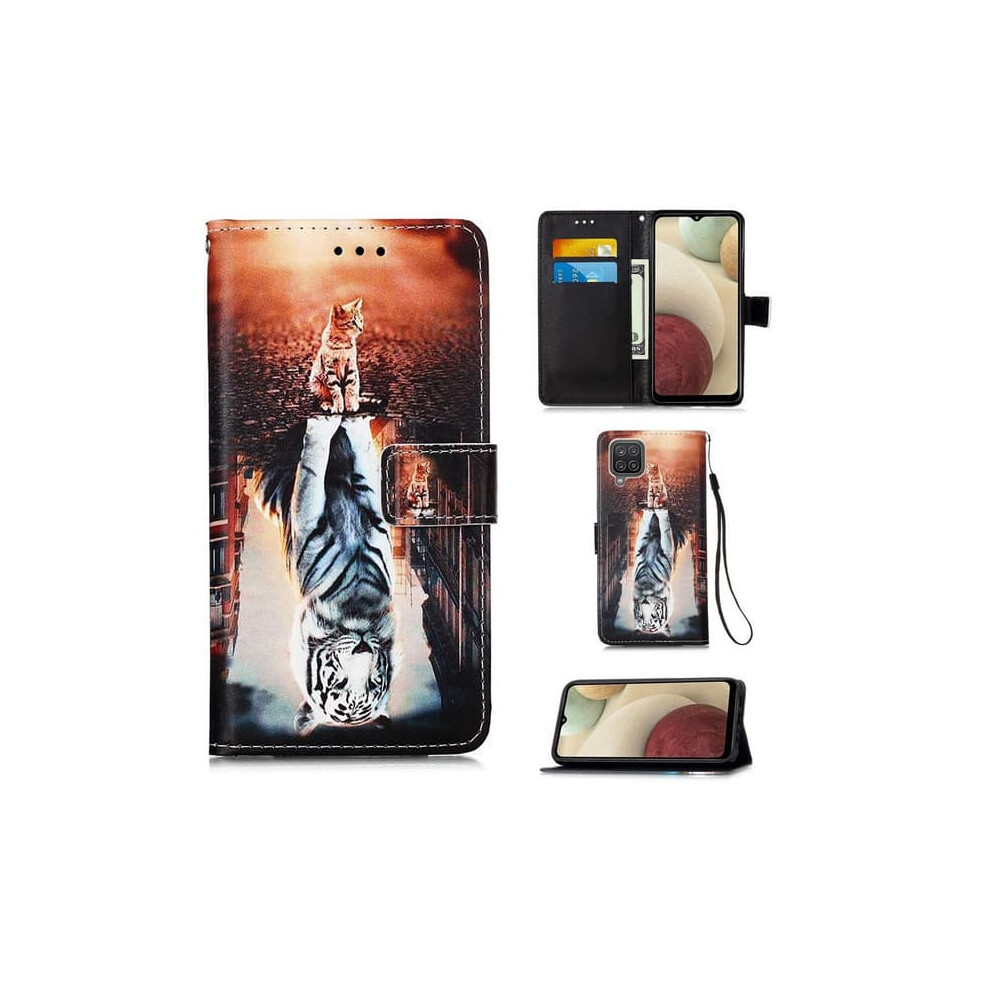 Wallet Case For Samsung Galaxy A12 Reflection 940684215003