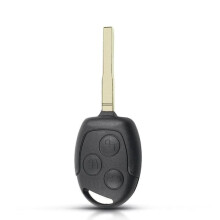 Ford HU101 key shell black 3-button one size