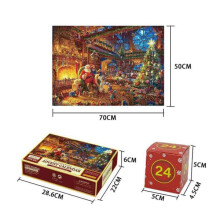 Christmas Advent Calendar Puzzle 24 Days 1008 Pieces
