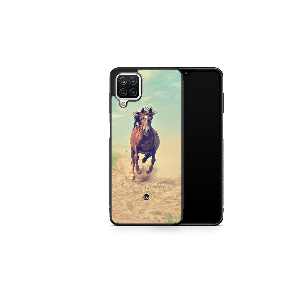 Bjornberry Case For Samsung Galaxy A12 Horse Design 940684217779