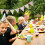 Stoffvimpelbanner Blomster Vintage bomull 42 stk 5