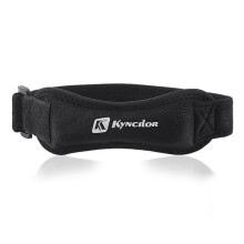 Knee Pads Adjustable Strap Black 2-Pack