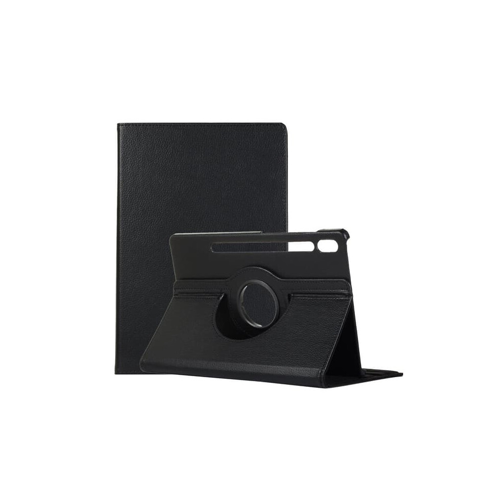 Case With Rotating Stand For Samsung Galaxy Tab S7 Fe T730 Black 940684217953