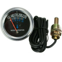 Water Temperature Gauge 52mm 38-104C Mechanical Black