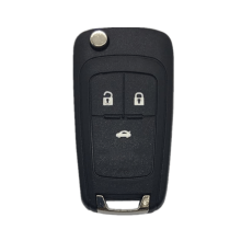 Car Key Shell for Buick Opel Chevrolet Black 3-Button