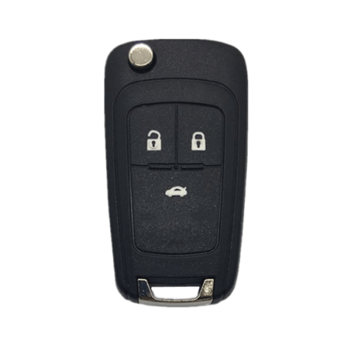 Car Key Shell for Buick Opel Chevrolet Black 3-Button
