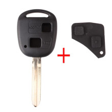 Toyota replacement car key with keypad and 2 buttons